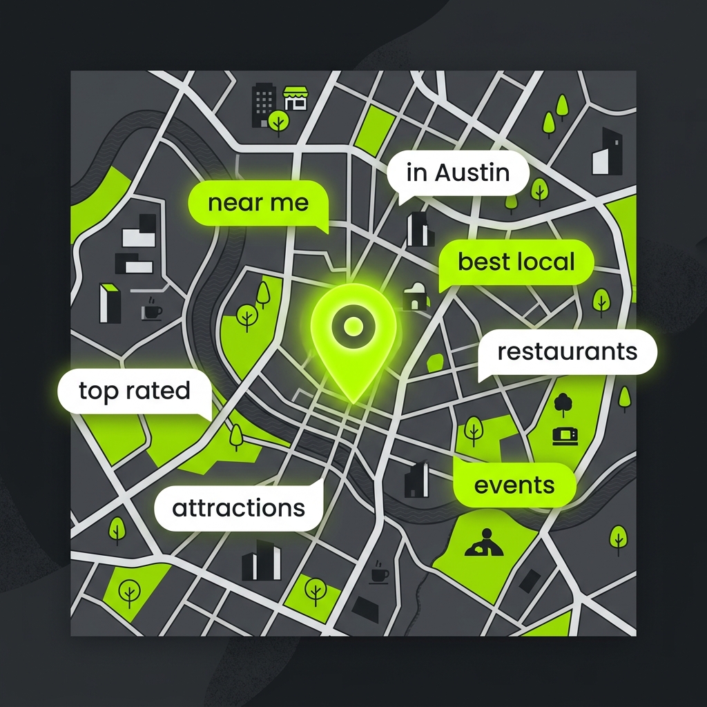 Geotargeted Keyword Map