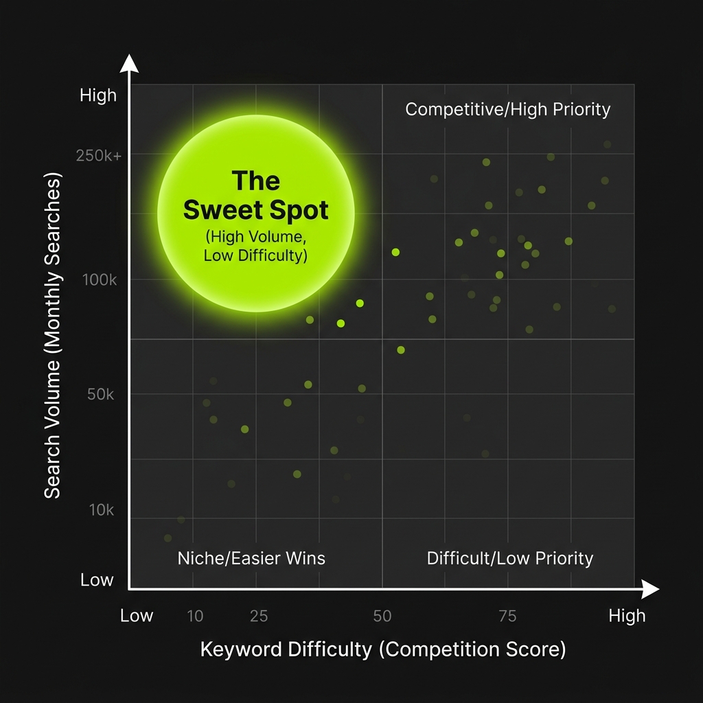The Keyword Sweet Spot